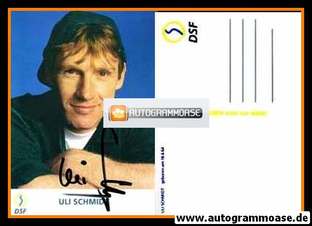 Autogramm TV | DSF | Uli SCHMIDT | 1990er (Portrait Color)