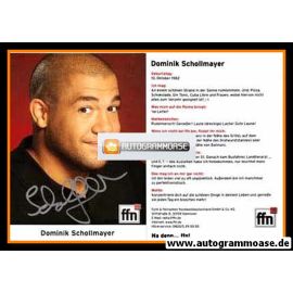 Autogramm Radio | FFN | Dominik SCHOLLMAYER | 2000er (Portrait Color)