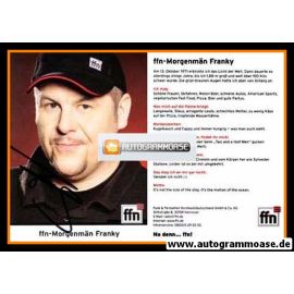 Autogramm Radio | FFN | FRANKY ("Morgenmän") | 2000er (Portrait Color)