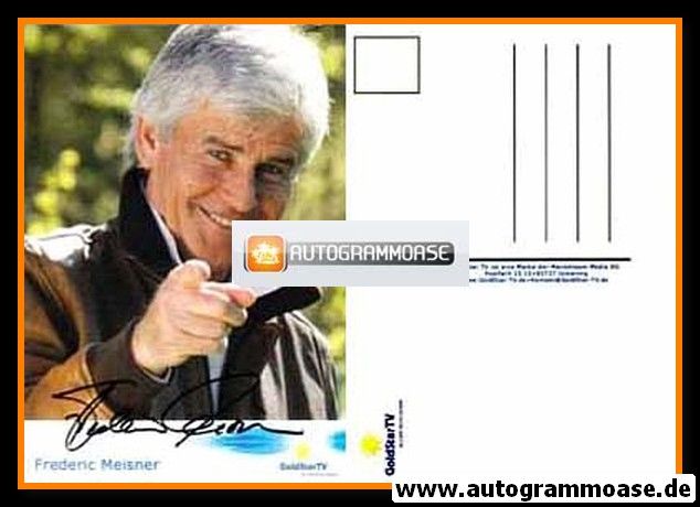 Autogramm TV | Goldstar TV | Frederic MEISNER | 2000er (Portrait Color) 2
