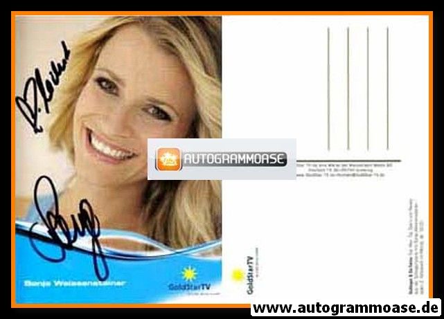 Autogramm TV | Goldstar TV | Sonja WEISSENSTEINER | 2000er (Portrait Color) 1