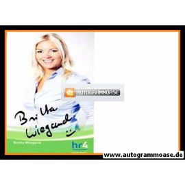 Autogramm Radio | HR4 | Britta WIEGAND | 2000er (Portrait Color)