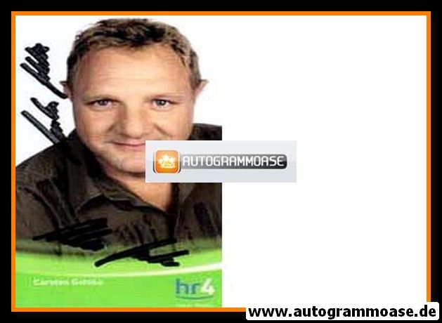 Autogramm Radio | HR4 | Carsten GOHLKE | 2000er (Portrait Color)