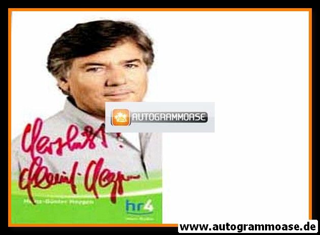 Autogramm Radio | HR4 | Heinz-Günter HEYGEN | 2000er (Portrait Color)