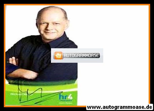 Autogramm Radio | HR4 | Michael MEYER | 2000er (Portrait Color)