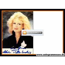 Autogramm TV | HR | Karin TIETZE-LUDWIG | 1980er (Portrait Color)