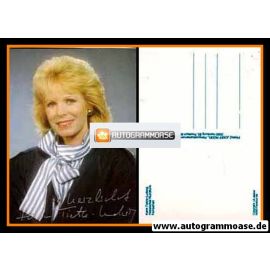 Autogramm TV | HR | Karin TIETZE-LUDWIG | 1980er (Portrait Color Rüdel) Jaekel