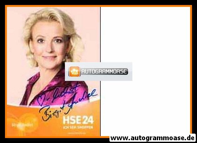 Autogramm TV | HSE24 | Birgit ANDIEL | 2000er (Portrait Color) 1