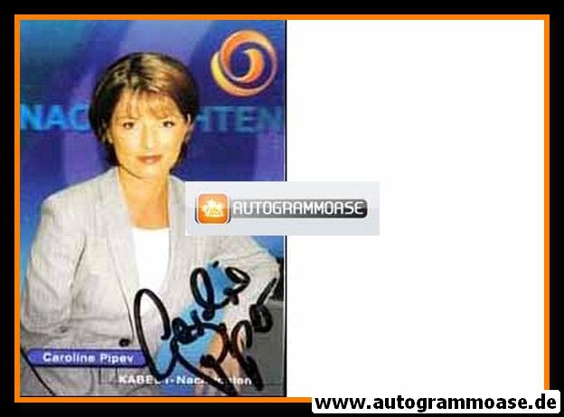 Autogramm TV | Kabel1 | Caroline PIPEV | 1990er "Nachrichten"