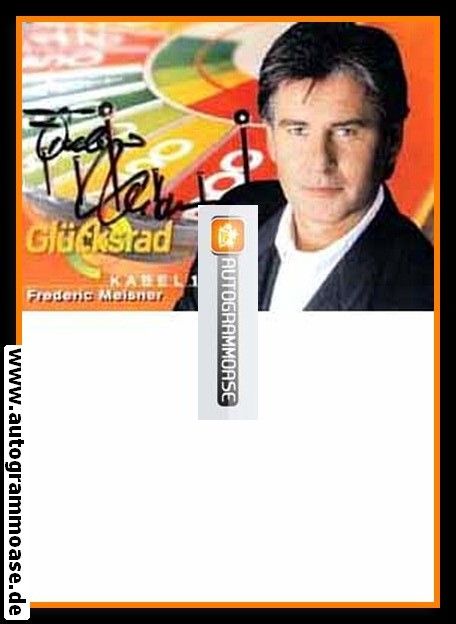 Autogramm TV | Kabel1 | Frederic MEISNER | 1990er "Glücksrad"