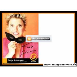 Autogramm TV | Kabel1 | Tanja SCHUMANN | 2000er "Was Bin Ich"