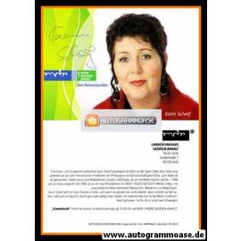 Autogramm Radio | MDR1 Sachsen-Anhalt | Karin SCHERF | 2010er "Stammtisch"