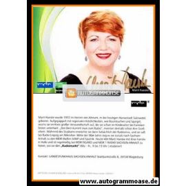 Autogramm Radio | MDR1 Sachsen-Anhalt | Marit HAESKE | 2010er "Radiomarkt"