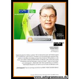 Autogramm Radio | MDR1 Sachsen-Anhalt | Stephan BURGHARDT | 2010er "Samstagsparty"
