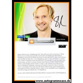 Autogramm Radio | MDR1 Sachsen-Anhalt | Stephan MICHME | 2010er (Portrait Color)