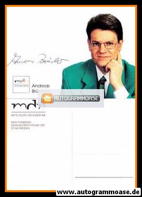 Autogramm TV | MDR | Andreas BRÜCKNER | 2000er (Portrait Color)
