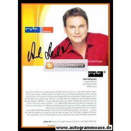 Autogramm TV | MDR | Axel BULTHAUPT | 2010er "Unter Uns"
