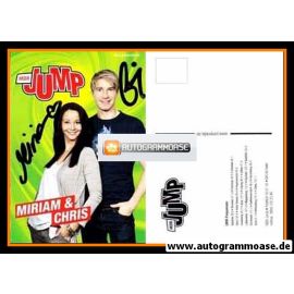 Autogramme Radio | MDR Jump | MIRIAM + CHRIS | 2000er (Portrait Color)