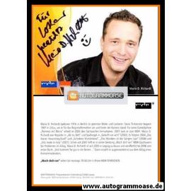 Autogramm TV | MDR | Mario D. RICHARDT | 2010er "Mach Dich Ran" 2