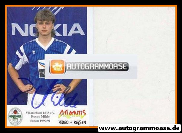Autogramm Fussball | VfL Bochum | 1990 | Rocco MILDE
