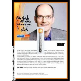 Autogramm TV | MDR | Dr. Thomas DIETZ | 2010er "Hier Ab Vier"