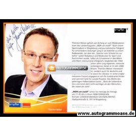 Autogramm TV | MDR | Thorsten MELZER | 2010er "MDR Um Zwölf"