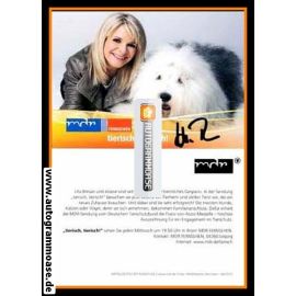Autogramm TV | MDR | Uta BRESAN | 2010er "Tierisch Tierisch"