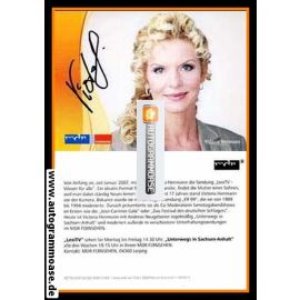 Autogramm TV | MDR | Victoria HERRMANN | 2010er "Lexi TV / Unterwegs In Sachsen-Anhalt"