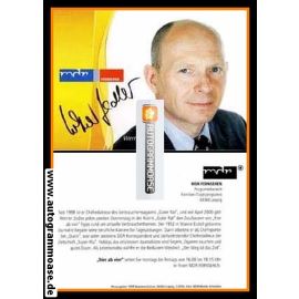 Autogramm TV | MDR | Werner ZEDLER | 2006 "Hier Ab Vier" (Portrait Color Jehnichen)