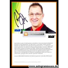 Autogramm Radio | MDR1 Sachsen | Bodo GIESSNER | 2010er (Portrait Color) 2