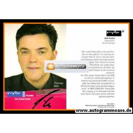 Autogramm Radio | MDR Figaro | Thomas BILLE | 2010er (Portrait Color)