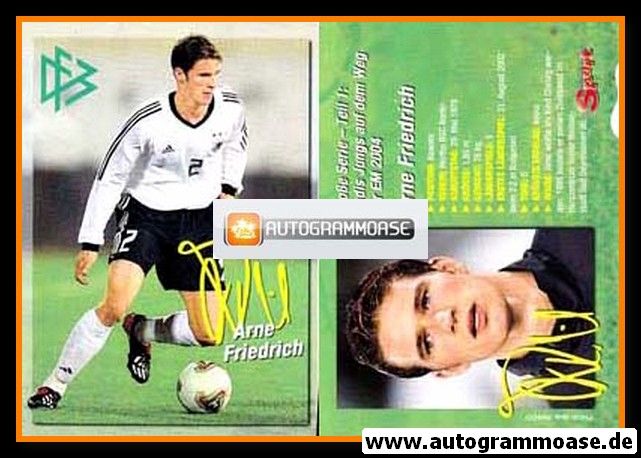 Autogramm Fussball | DFB | 2004 Bravo Druck | Arne FRIEDRICH