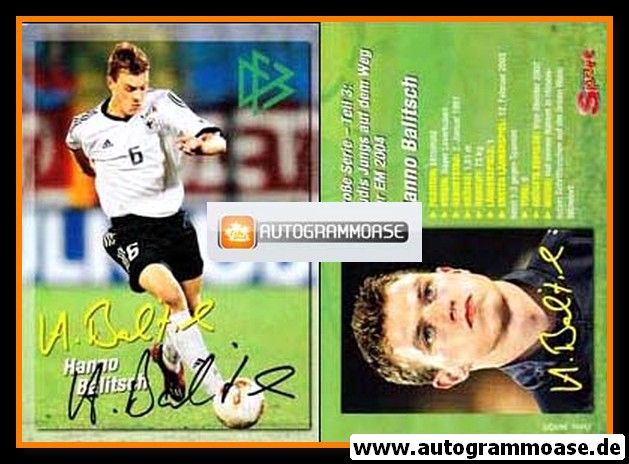 Autogramm Fussball | DFB | 2004 Bravo | Hanno BALITSCH