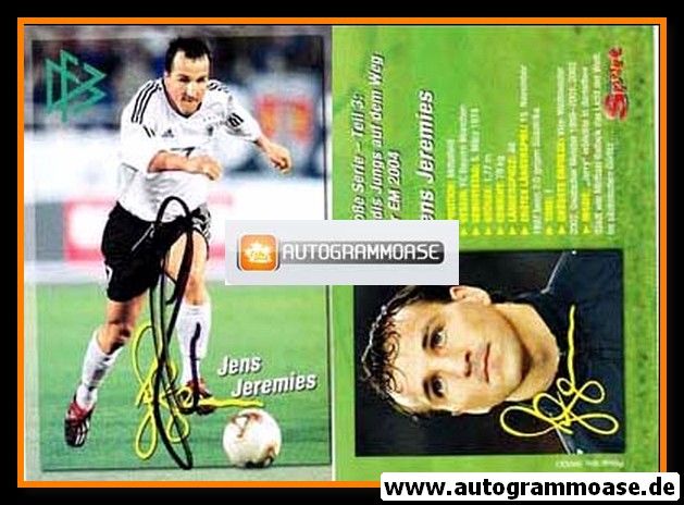 Autogramm Fussball | DFB | 2004 Bravo | Jens JEREMIES