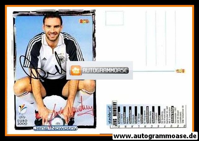 Autogramm Fussball | DFB | 2000 Bravo | Jens NOWOTNY