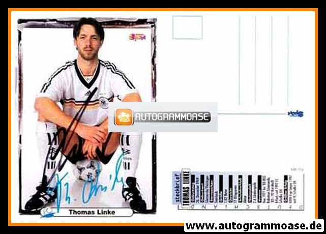 Autogramm Fussball | DFB | 1998 Bravo | Thomas LINKE