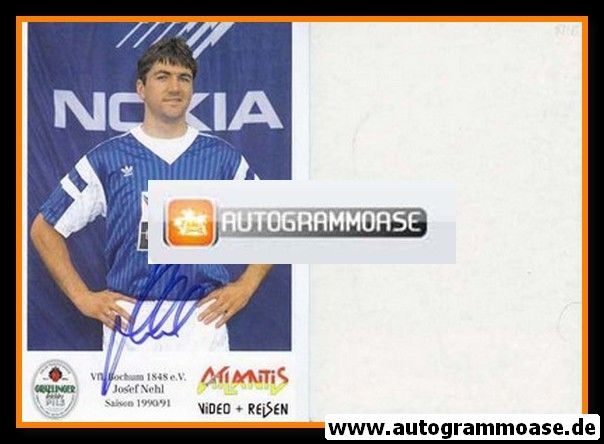 Autogramm Fussball | VfL Bochum | 1990 | Josef NEHL
