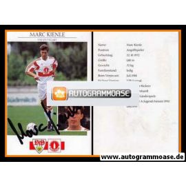Autogramm Fussball | VfB Stuttgart | 1991 | Marc KIENLE