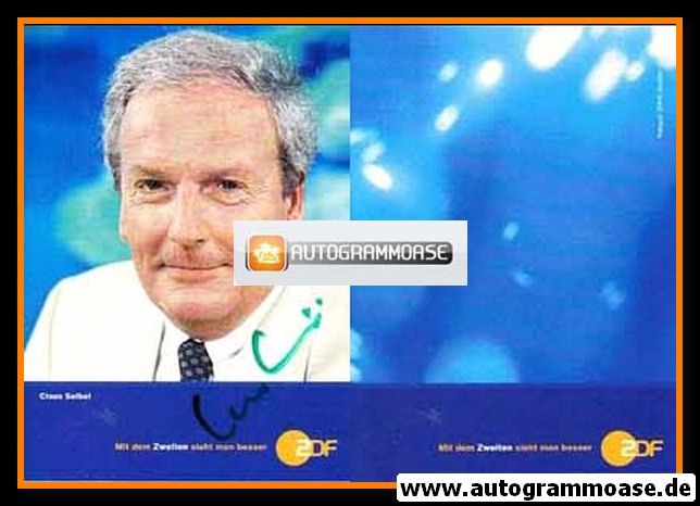 Autogramm TV | ZDF | Claus SEIBEL | 2000er (Portrait Color)