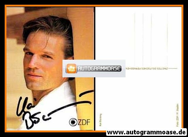 Autogramm TV | ARD | Kai BÖCKING | 1990er (Portrait Color)