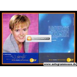 Autogramm TV | ZDF | Katja HORNEFFER | 2000er (Portrait Color)