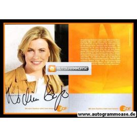 Autogramm TV | ZDF | Nadine KRÜGER | 2000er "Volle Kanne" (Portrait Color) Pietschmann