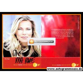 Autogramm TV | ZDF | Nina RUGE | 2000er (Portrait Color) Sänger