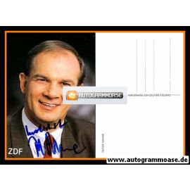 Autogramm TV | ZDF | Peter HAHNE | 1990er (Portrait Color) 