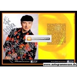 Autogramm TV | ZDF | Ralph MORGENSTERN | 2000er "Kaffeeklatsch"