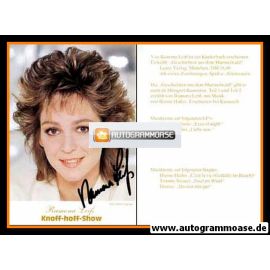 Autogramm TV | ZDF | Ramona LEISS | 1990er "Knoff-Hoff-Show" 1