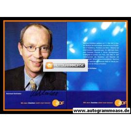 Autogramm TV | ZDF | Reinhard SCHLIEKER | 2000er (Portrait Color)