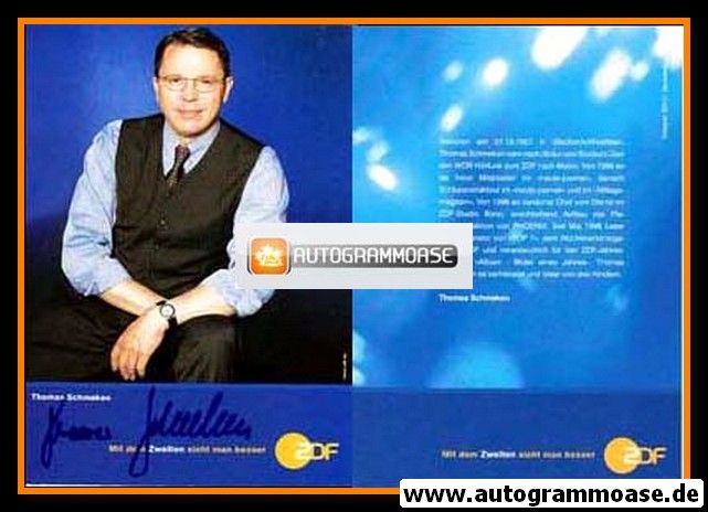 Autogramm TV | ZDF | Thomas SCHMEKEN | 2000er (Portrait Color)