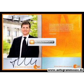Autogramm TV | ZDF | Thomas WALDE | 2000er (Portrait Color) 1