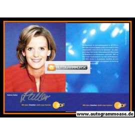 Autogramm TV | ZDF | Valerie HALLER | 2000er "Heute" (Sauerbrei)